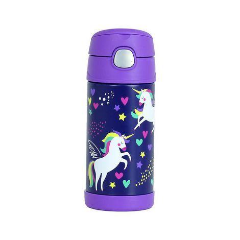 Imagem de Garrafa Termica Thermos Funtainer Infantil Unicornio Alado