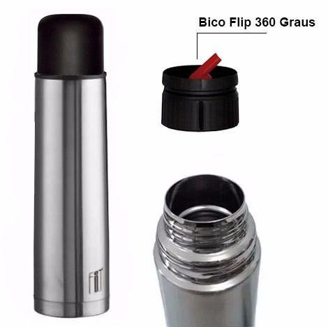 Garrafa Térmica Total Inox Mor Fit 1 Litro Inquebrável Menor preço em Garrafa Térmica Total Inox Mor Fit 1 Litro Inquebrável
