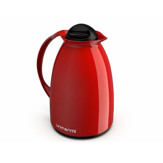 Imagem de Garrafa Térmica Vermelha Café 650ml Florença Unitermi