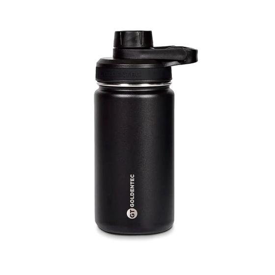 Imagem de Garrafa thermos 350ml preta gt3 - goldentec