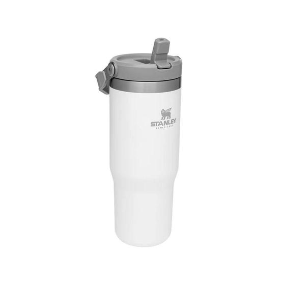 Garrafa Tumbler Térmico Stanley Flip Straw Polar 887ML Menor preço em Garrafa Tumbler Térmico Stanley Flip Straw Polar 887ML