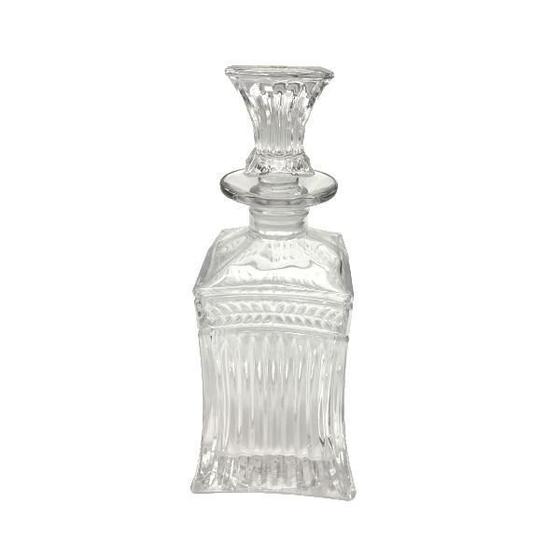 Imagem de Garrafa Whisky Ou Licor Em Vidro Com Tampa
