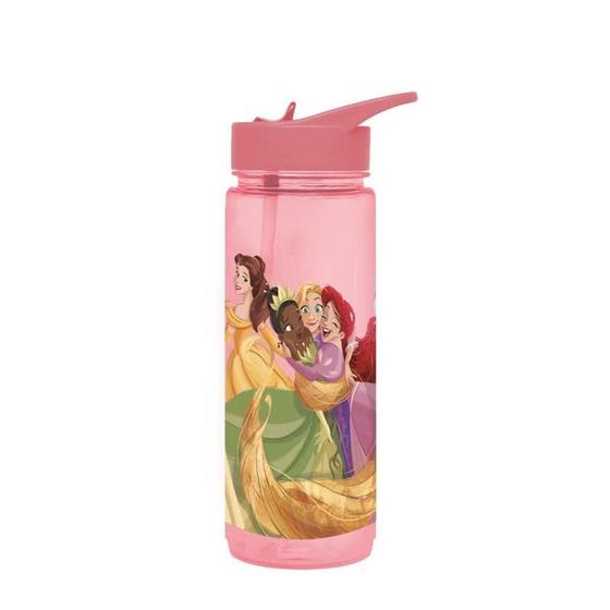 Imagem de Garrafa Yangzi C/ Canudo Princesas 650ml 26926