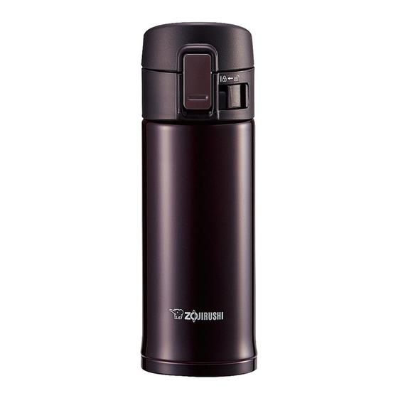 Imagem de Garrafa Zojirushi SM-KC48VD Inox 480ML - Bordo