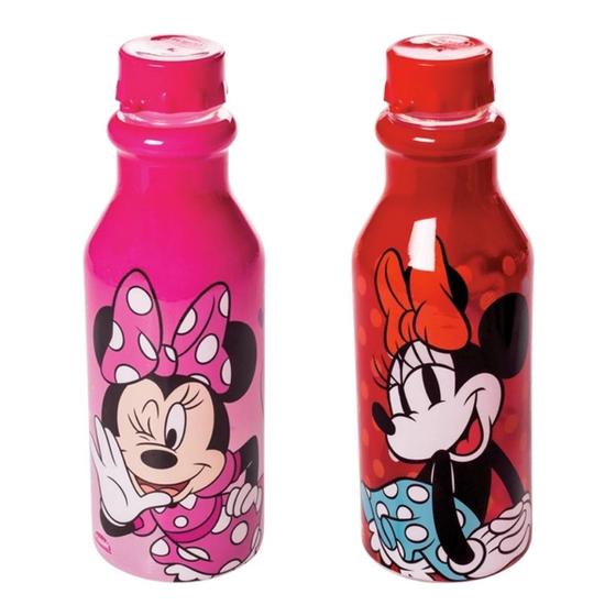 Imagem de Garrafinha de Plástico Minnie Tampa Rosca - 500ml