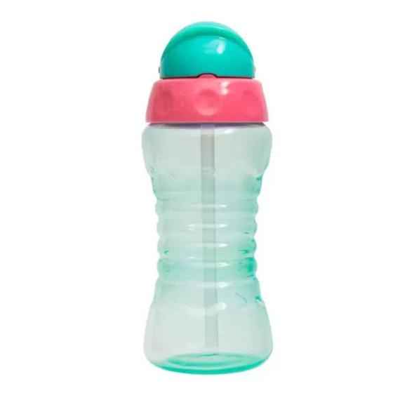 Imagem de Garrafinha Fresh Infantil Com Canudo Silicone Verde Buba