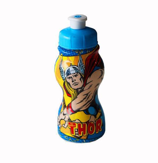 Imagem de Garrafinha Infanil 250 Ml Thor Vingadores Marvel Pláduran