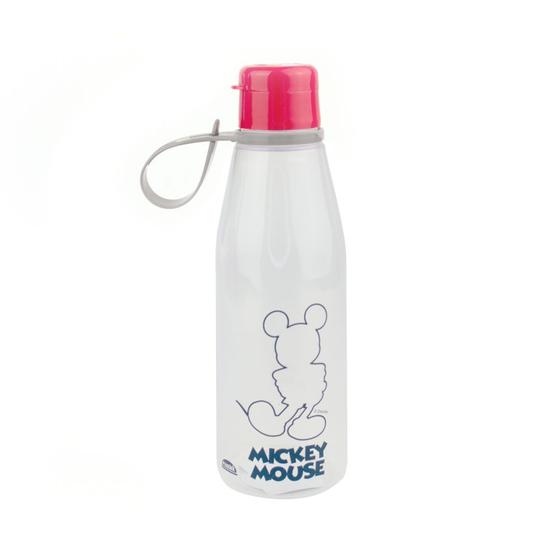 Imagem de Garrafinha Infantil de Plástico Com Tampa Abre Fácil 530ml Mickey