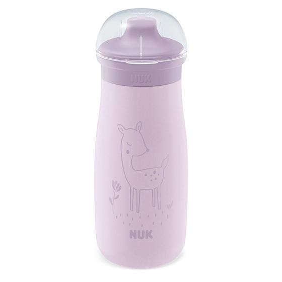 Imagem de Garrafinha Infantil Mini-Me 300Ml Inox Deer Roxo - Nuk