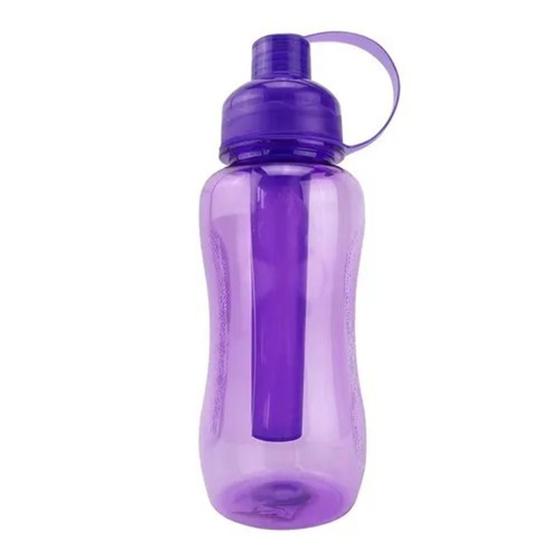 Imagem de Garrafinha Squeeze 600ml com Porta Gelo VG Plus