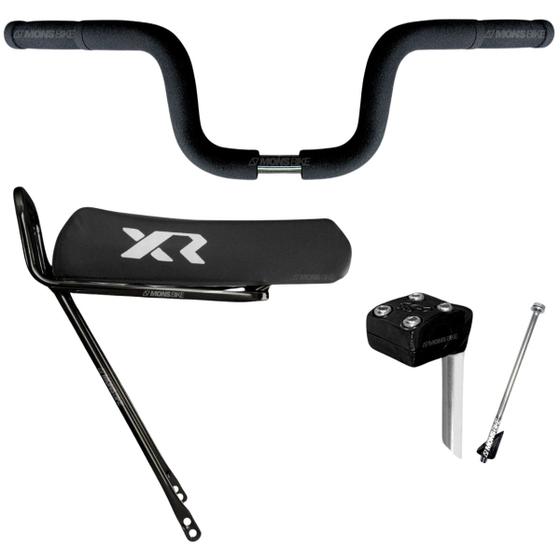 Imagem de Garupa Bike Aro 20/26 + Banco Caloi Xr + Guidão Cg Cargo 160 + Mesa Suporte