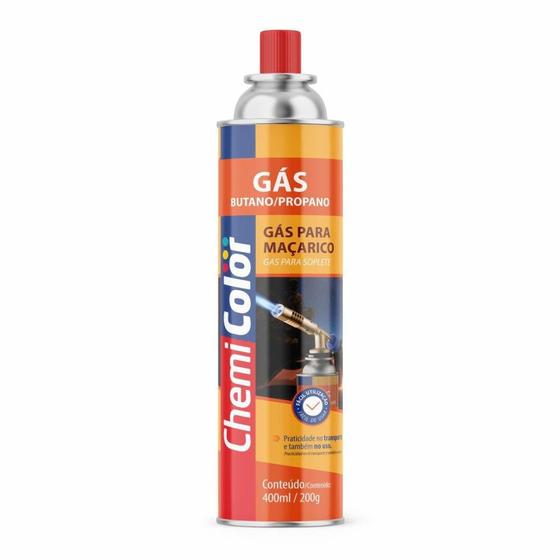 Imagem de Gás Maçarico Chemicolor Spray 400ml