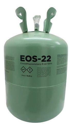 Imagem de Gás R22 Eos 13,6kg Botija Fluído Refrigerant Ar Condicionado