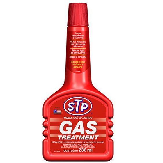 Imagem de Gas Treatment Limpeza para o Sistema de Injeção de Motores a Gasolina 236ml - STP