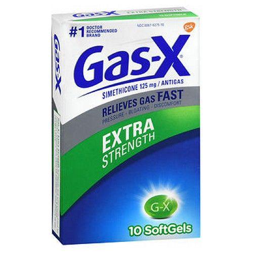 Imagem de Gas-X Softgels Extra Forte - 2 Pacotes com 10 Cápsulas Cada