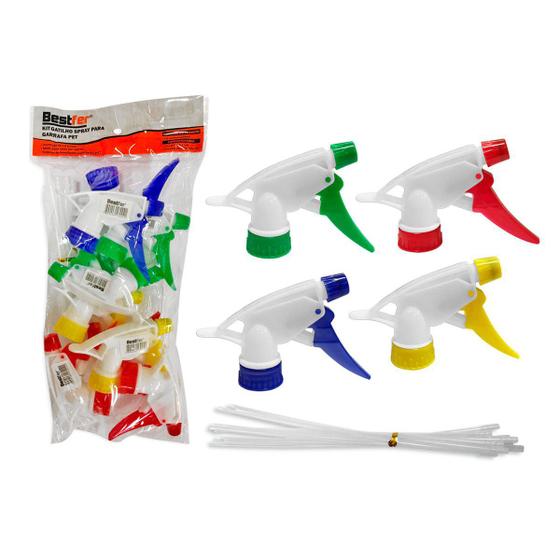 Gatilho Spray Bestfer para Pulverizador Manual Kit com 10 Unidades Menor preço em Gatilho Spray Bestfer para Pulverizador Manual Kit com 10 Unidades