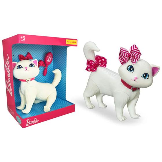 Imagem de Gatinha Gata Da Barbie Grande Menina A partir de 3 anos Pet Shop Veterinária Fashion - Pupee