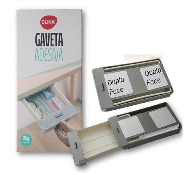 Imagem de Gaveta Adesiva Para Mesa Escritório Organizadora Lapis