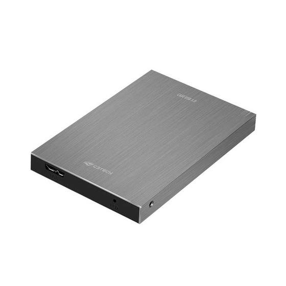 Imagem de Gaveta C3tech Para Hd Externo 2,5" Usb 3.0 Ch-400si Prata