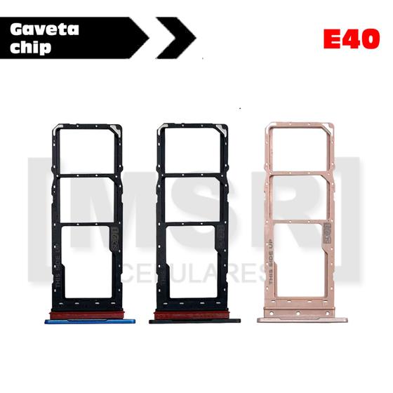Imagem de Gaveta chip celular MOTOROLA modelo E40