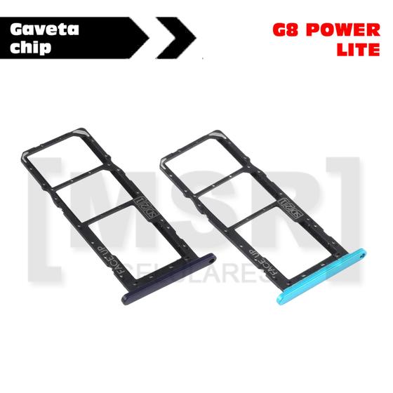 Imagem de Gaveta chip celular MOTOROLA modelo G8 POWER LITE