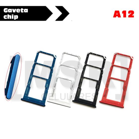Imagem de Gaveta chip celular SAMSUNG modelo A12