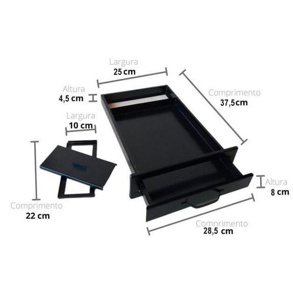 GAVETA CINZEIRO EM AÇO INOX PINTADO CHURRASQUEIRA ALVENARIA 25x37,5cm Menor preço em GAVETA CINZEIRO EM AÇO INOX PINTADO CHURRASQUEIRA ALVENARIA 25x37,5cm