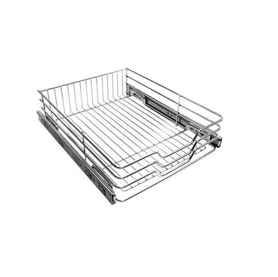 Imagem de Gaveta Fruteira Deslizante 37 cm Módulo 40cm Inox Jomer 3380