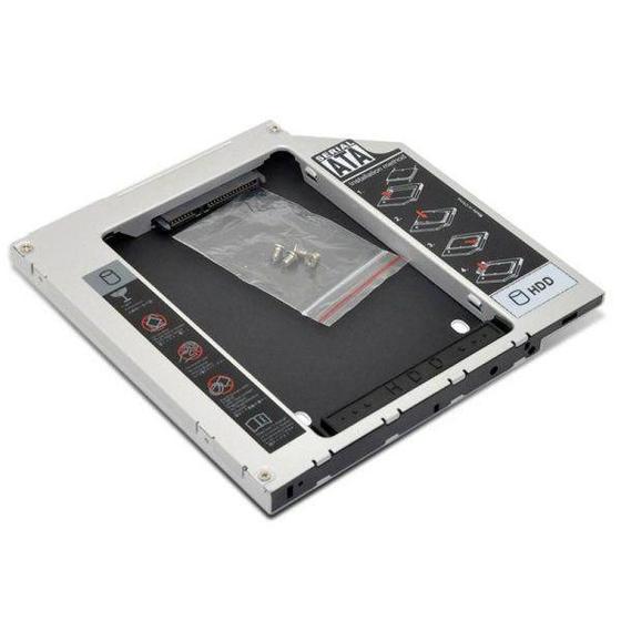 Imagem de Gaveta Interna 2.5'' Slim Sata Second Hdd Caddy 9,5Mm