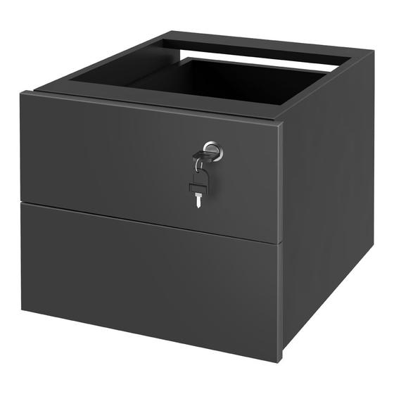 Imagem de Gaveteiro Fixo 2 Gavetas - Avantti - 31AX33LX42P