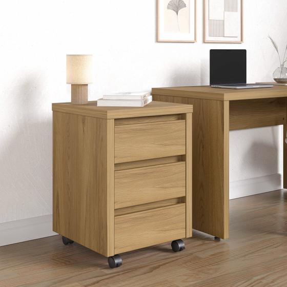 Imagem de Gaveteiro Modular com Rodizio Ficus CabeCasa MadeiraMadeira