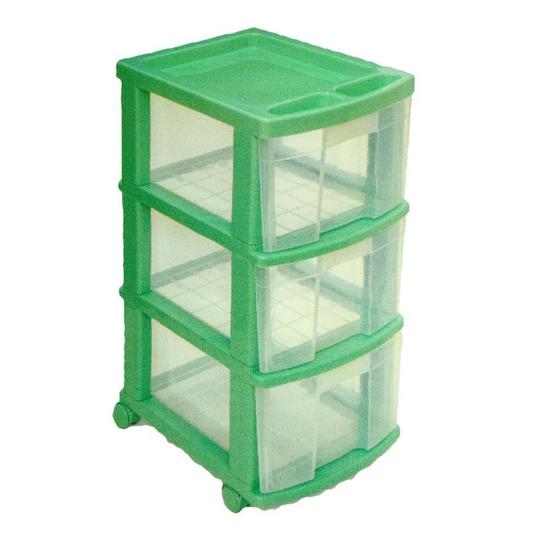 Gaveteiro Organizador Plastico 3 Gavetas Translúcido é boa?