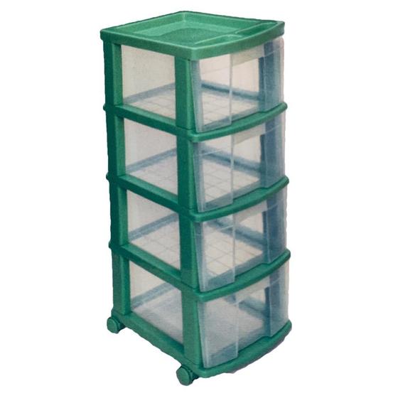 Gaveteiro Organizador Plastico 4 Gavetas Translúcido Usual é boa?