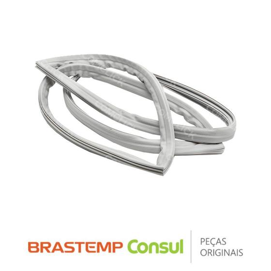 Imagem de Gaxeta / Borracha da Porta do Refrigerador 326029920 / 326029907 Brastemp Consul BRM43 Original