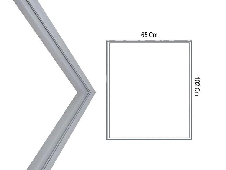 Imagem de Gaxeta Borracha Para Freezer Electrolux H330 102x65