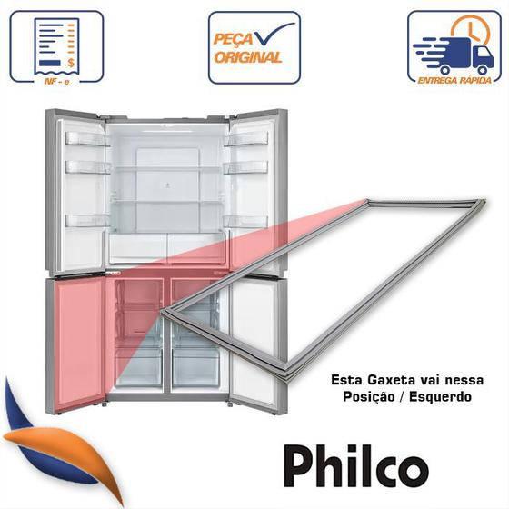 Imagem de Gaxeta Porta Freezer Esquerda Refrigerador Philco 795656