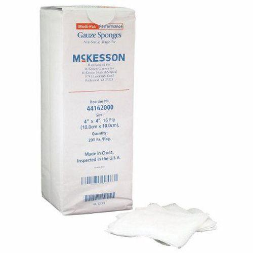 Imagem de Gaze Estéril 4x4 Polegadas - Pacote com 200 Unidades - McKesson