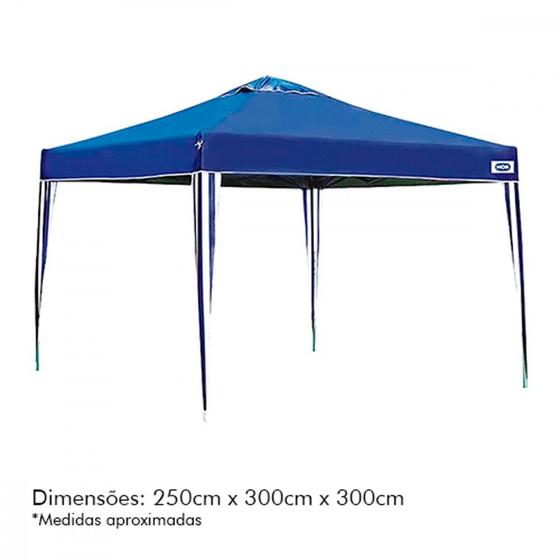 Imagem de Gazebo Mor Flex Azul 3X3M C/Sacola