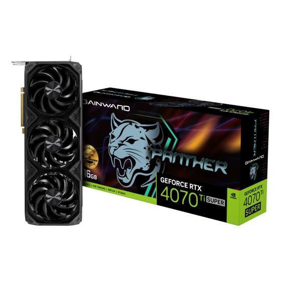 Imagem de GeForce RTX 4070 Ti Super 16GB GDDR6X 256bit - Panther OC Series - Gainward NED47TSS19T2-1043Z