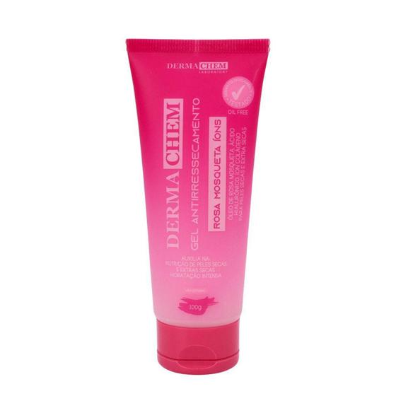 Imagem de Gel Antirressecamento Rosa Mosqueta Íons DermaChem - Derma Chem