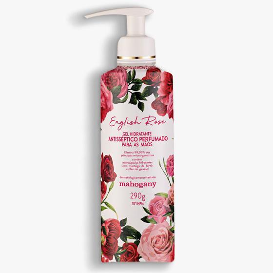 Gel Antisséptico para as mãos English Rose Mahogany 290g Produtos de