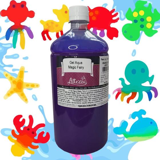 Imagem de Gel Aqua Magic Elf Fairy 1000ml - Water magic Fairy Gel Elf Toy Squishy DIY Altezza Gel Geleia Mágica Colorida De Água - Escolha a Cor