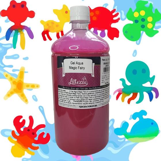 Imagem de Gel Aqua Magic Elf Fairy 1000ml - Water magic Fairy Gel Elf Toy Squishy DIY Altezza Gel Geleia Mágica Colorida De Água - Escolha a Cor