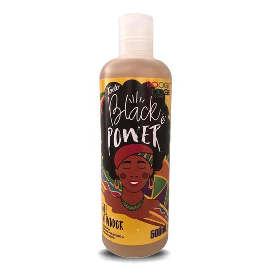 Imagem de Gel Ativador De Cachos Todo Black E Power Boogie Oogie 500Ml