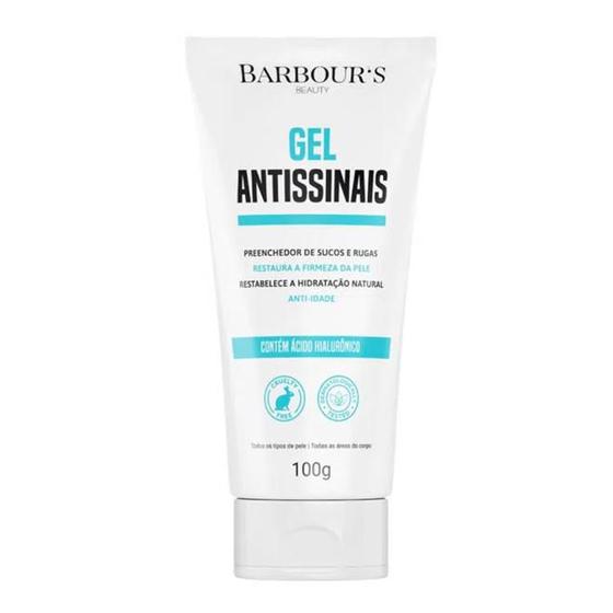 Gel Barbours Beauty Antissinais Ácido Hialurônico 100g Barbour's