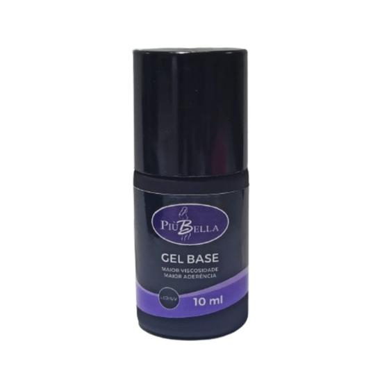 Imagem de Gel Base para Unhas em Pincel Piu Bella 10ml