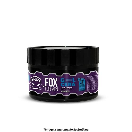 Imagem de Gel Cera 300g - Fox For Men - 4 UNIDADES