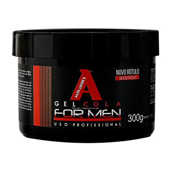 Gel Cola Alfa Looks Tradicional 300G Extra Forte Gel de Cabelo