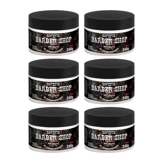 Imagem de Gel Cola Fixador Softfix Whey Protein Sem Alcool 240G - 6Un