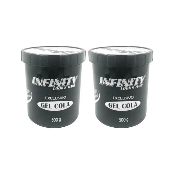 Imagem de Gel Cola Infinity Exclusivo 500G - Kit Com 2Un